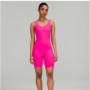 Lululemon Align Sonic Pink Bodysuit, Size 6
